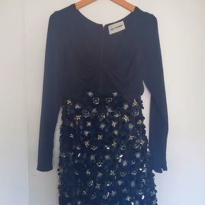 Des Phemes Sequin Mini Dress